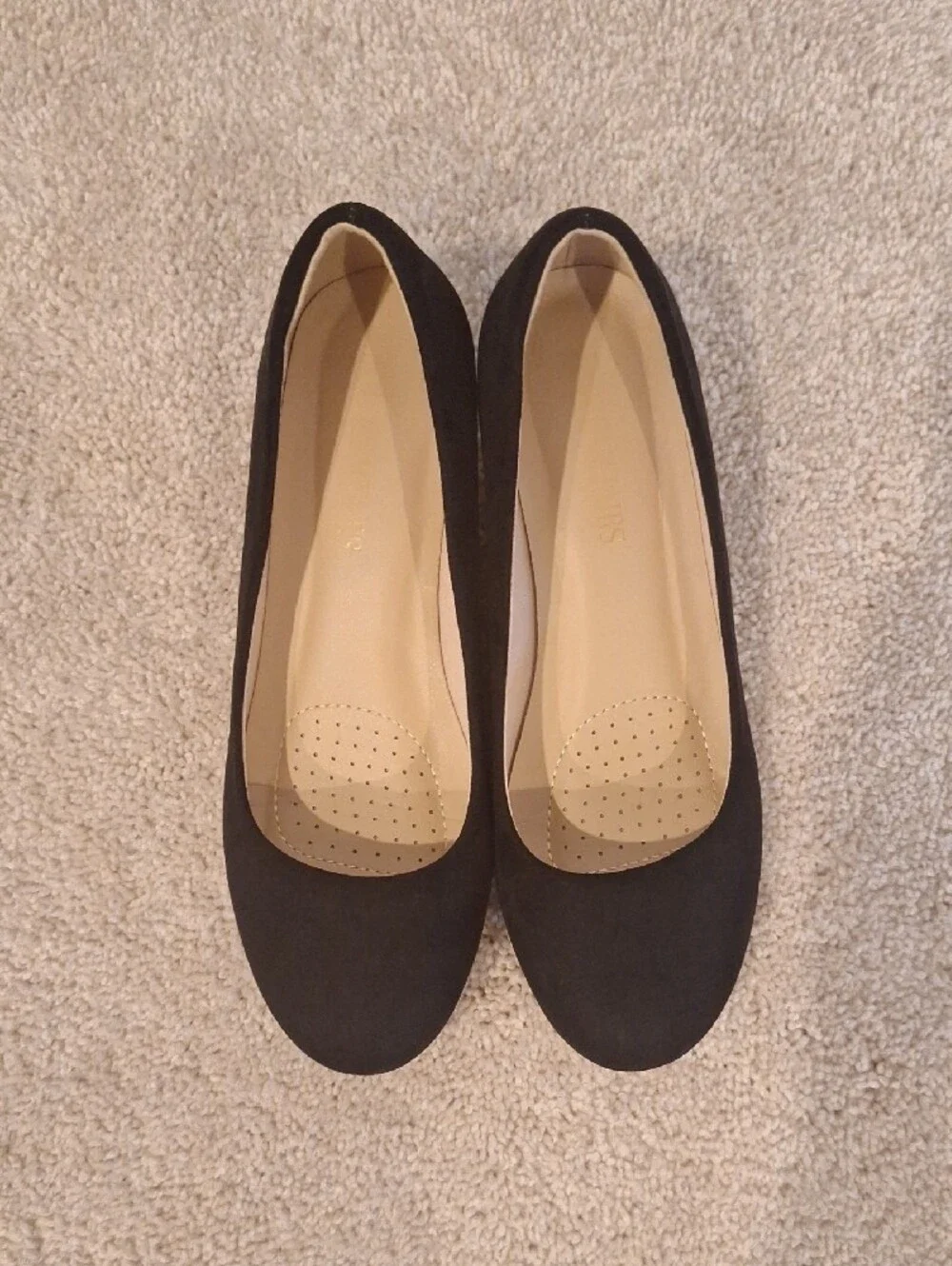 Dream Paris Black Wedge Pump